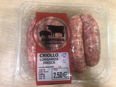 CRIOLLO LONGANIZA FRESCA