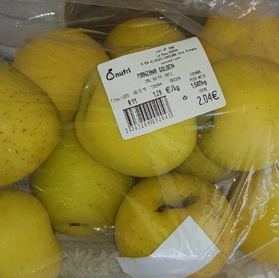 Manzana golden front packaging