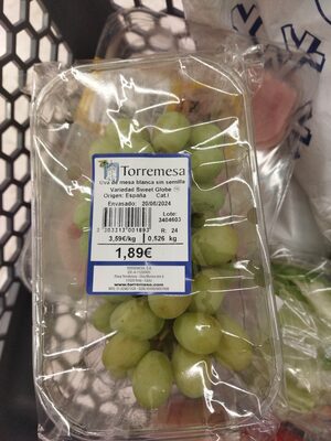 Uva blanca sin semilla