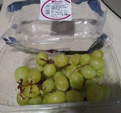 Uvas sin pepitas variedad Sweet Globe