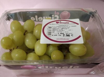 Uvas sin pepitas