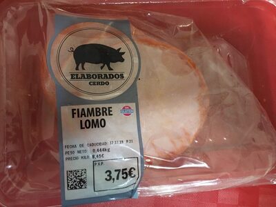 Fiambre lomo