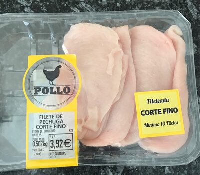 Filete de pechuga de pollo