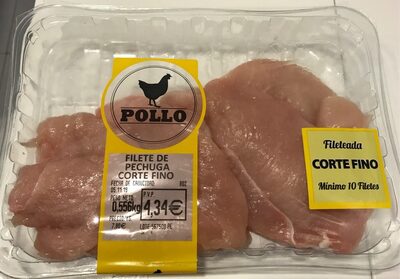 Pechuga de Pollo Corte Fino