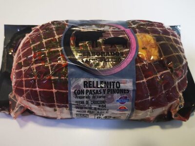 Rellenito con pasas y piñones