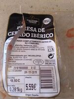 Presa de cerdo ibérico