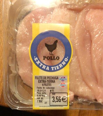 Pollo extra tierno