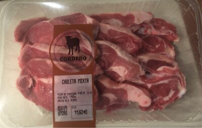Chuleta mixta front packaging