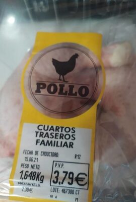 Pollo cuartos traseros
