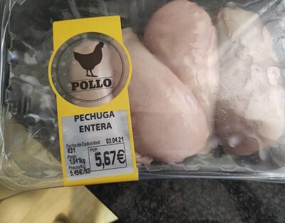 Filete de pechuga de pollo