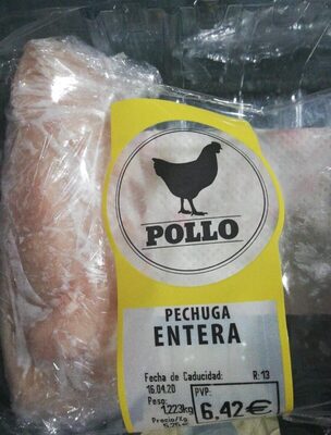 Pechuga front packaging