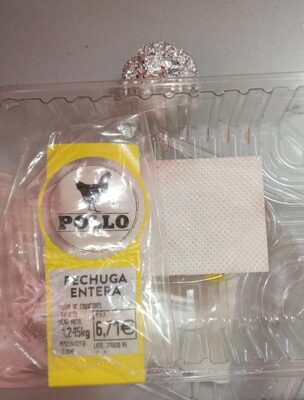 Pechuga de pollo entera