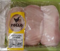 Pechuga pollo entera