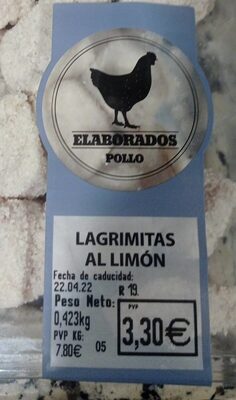 Lagrimitas al Limón