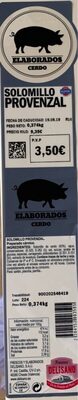 Solomillo PROVENZAL