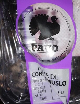 Filete de contramuslo de pavo