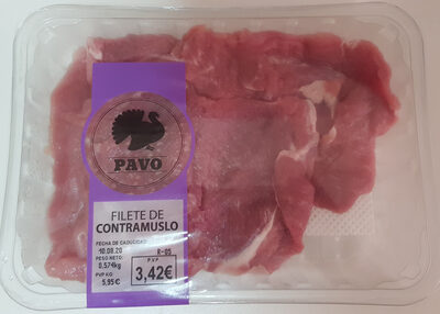 Filete de contramuslo de pavo