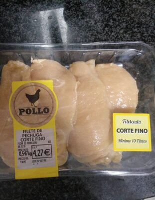 Filete de pechuga corte fino