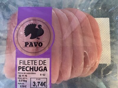 Filete de pechuga front packaging