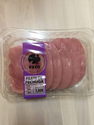 Filetes de pechuga de pavo