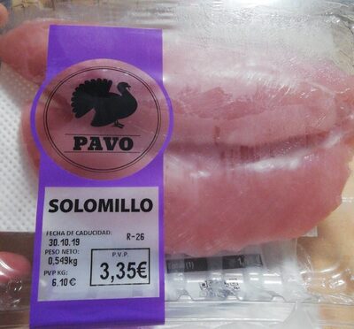 Solomillo de pavo