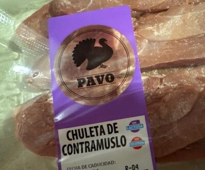 Chuleta de contra muslo de pavo