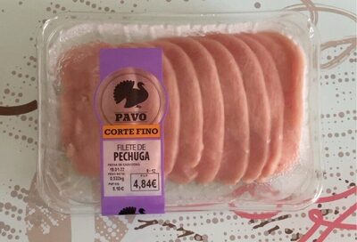 Filete de pechuga corte fino