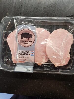 Chuletas de cerdo Sajonia