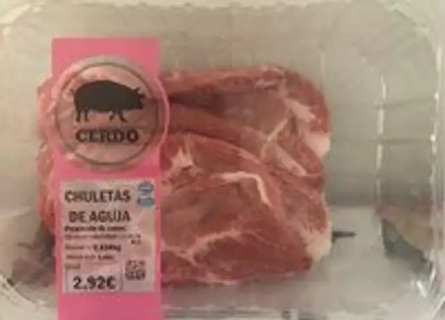 Chuletas de aguja