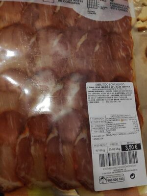 Lomo de cebo ibérico front packaging