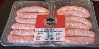 Longaniza magro fresca