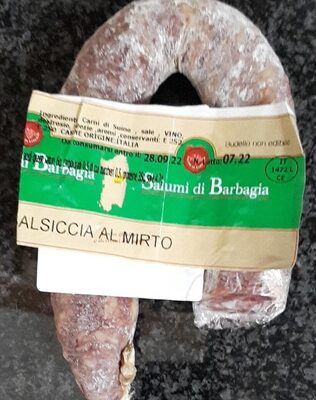 Salsiccia stagionata al mirto