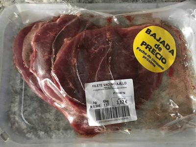 Filete de vacuno al ajillo