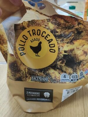 Pollo troceado asado mercadona