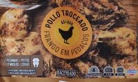 Pollo troceado asado
