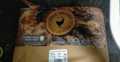 Pollo troceado