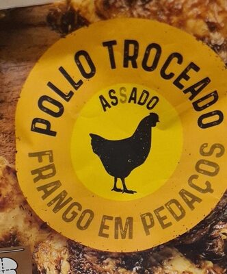 Pollo troceado asado
