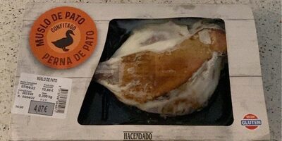 Muslo de pato confitado