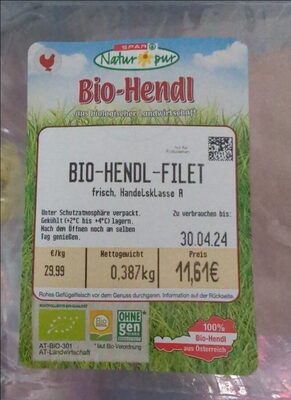 Hendl Filet bio