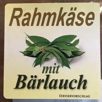 Rahmkäse mit Bärlauch