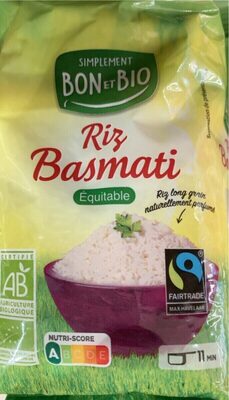 Riz basmati bio