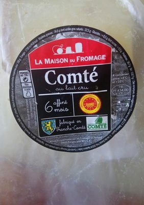 Comté au lait cru affiné 6 mois