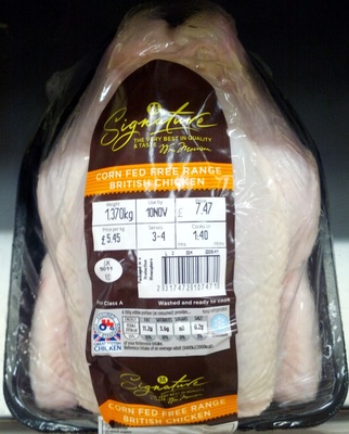 Corn Fed Free Range British Chicken
