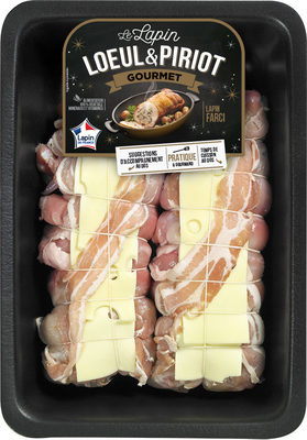 2 Rôtis de lapin façon Orloff