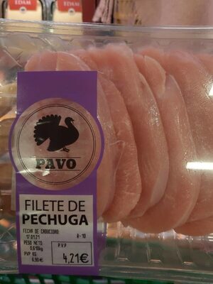 Filete pechuga pavo
