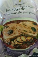 Pollo deshuesado a mano asado