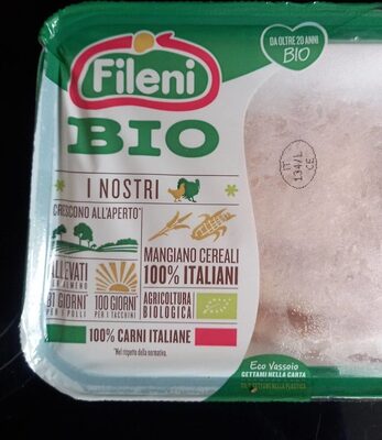 Petto di pollo front packaging