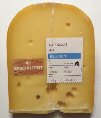 Gatenkaas belegen 45+