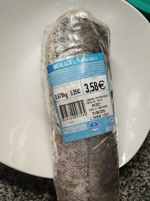 Merluza del cabo sin cabeza