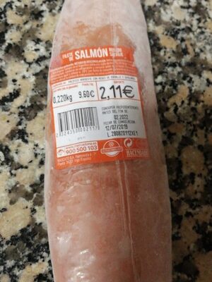 Filete de salmon rosado salvaje